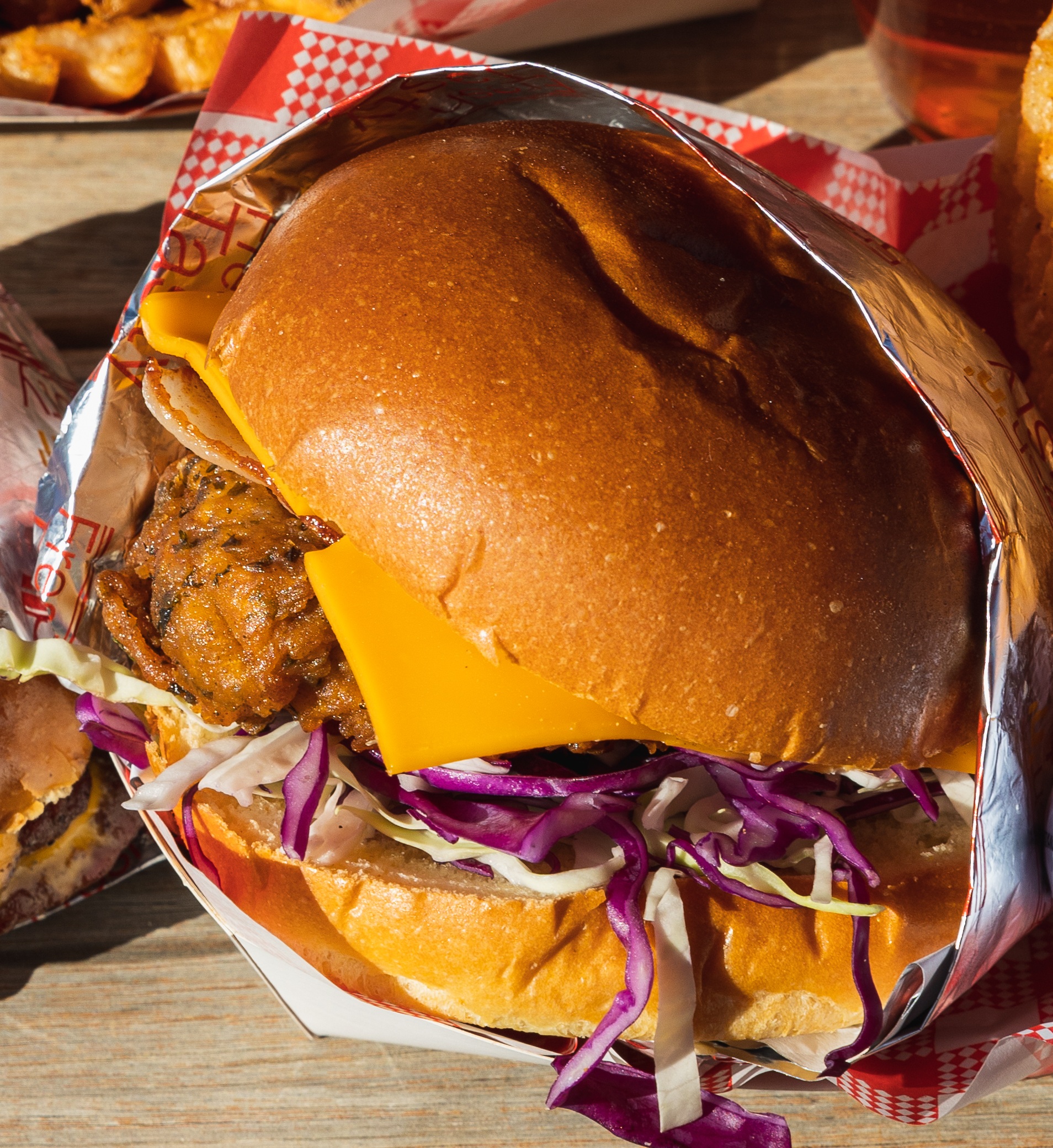Southern Fried Chicken Burger